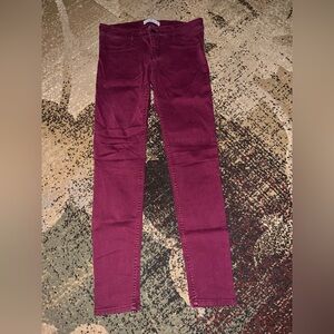 Hollister Deep Red Jeans